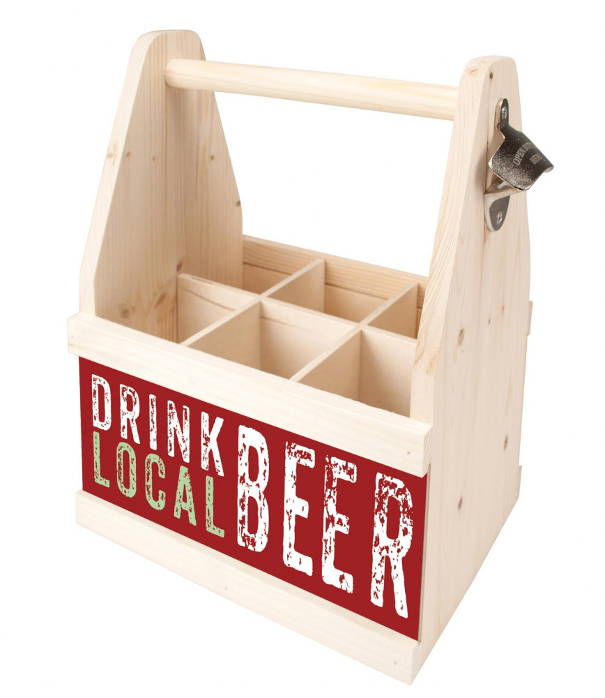 Beer Caddy - DRINK LOCAL BEER